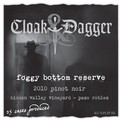 2010 Foggy Bottom Reserve Pinot Noir